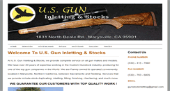 Desktop Screenshot of gunstockinletting.com